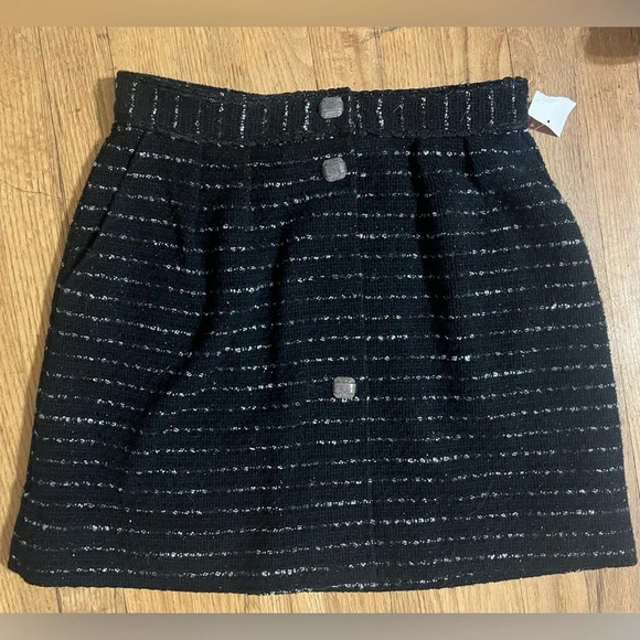 BA&SH Livia Tweed Mini Skirt - Picture 3 of 6